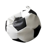 Nouveau ballon de Football forme pouf chaises Football relaxant paresseux pouf haute qualité moderne poufs chaise repose-pieds
