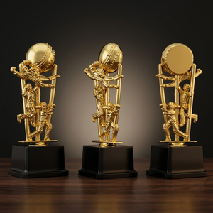 Trofeo Moderno de Plástico con Acabado Elegante para Premios a Empleados, Reconocimiento al Éxito y Excelencia en la Liderazgo - Product Image 1