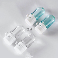 Vente en gros 1.5ml 2ml 3ml 5ml flacons d'échantillon transparents vides Essence acide hyaluronique Portable petite ampoule forme flacons en verre