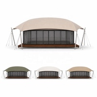 Tentes de luxe BOTEEN pour toutes les saisons, fabricant de tentes octogonales de safari, villas de glamping personnalisées, hébergements de villégiature, tentes haut de gamme
