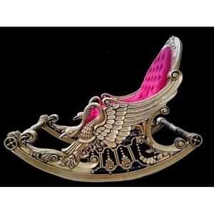 Fauteuil royal de luxe à une place, fabriqué avec un cadre en bois massif pour une décoration de salon sophistiquée - Product Image 3