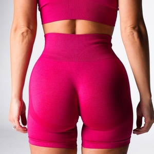 Fil européen-américain en polyester cationique et nylon AB, haute élasticité, effet push-up, color block, sans couture, longueur intégrale, pour <span class=keywords><strong>yoga</strong></span> - Product Image 1