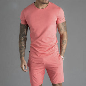 Producto en Oferta, Nueva Llegada, Conjunto de Camiseta de Manga Corta y Pantalones Cortos para Hombre, Verano 2026, Conjuntos para Adultos, OEM - Product Image 1