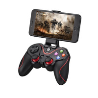 Manette de Jeu Sans Fil V8 avec Support Téléphone pour Android/iOS/Smart TV/PS3/Switch/PC