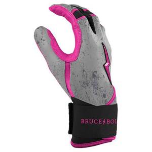 Guantes de bateo de béisbol profesionales personalizables de la mejor calidad para hombres puño largo cuero ambidiestro transpirable gancho Cierre de bucle - Product Image 4