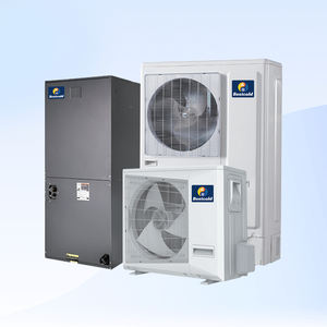 18 Seer 18000-60000 Btu Air Handler Top Discharge kondensor Unit 3 4 5 Ton R410a Unit penanganan udara tipe vertikal - Product Image 4