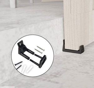 อุปกรณ์รางประตูบานเลื่อน WEKIS แบบติดผนัง วัสดุเหล็ก/ทองเหลือง สำหรับประตูโรงนา ประตูโรงรถ และโรงแรม - Product Image 6