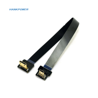Caméra d'usine OEM FPV 4k HDM câble Mini HDTV vers HDTV FPC câble à Angle droit HDTV FPC câble plat souple