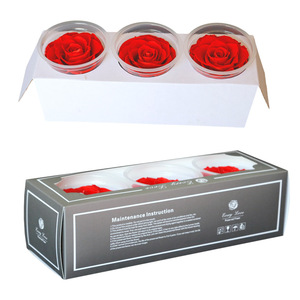 <span class=keywords><strong>Rose</strong></span> preserved <span class=keywords><strong>Rose</strong></span> flowers Immortelle 7-8CM DIY wedding eternal life flower material gift preserved Roses pictures in wholesale - Product Image 4