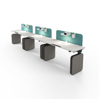 Contrôleur de mémoire de bureau debout autonome réglable en hauteur électrique moderne poste de travail de bureau meubles de maison conception modulaire