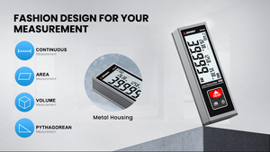 SNDWAY télémètre Laser portable outil de mesure de visée télémètre Laser télémètre Laser numérique avec rétro-éclairage LCD 50m - Product Image 6