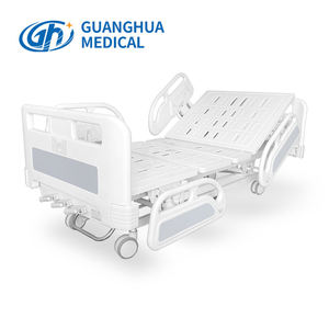 Letto Ospedaliero Manuale a Tre Manovelle con Controllo Centrale, Freno, Acciaio Laminato a Freddo, Sponde in ABS, per Ospedale e Assistenza Domiciliare, Garanzia di 3 Anni - Product Image 5