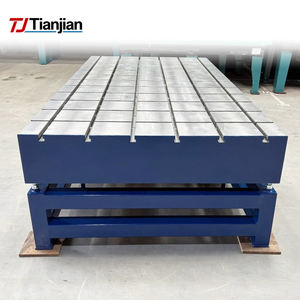 산업용 고정밀 헤비 듀티 주철 T 슬롯 침대 플레이트 - Product Image 1