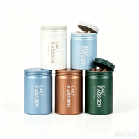 Boîte en aluminium imprimée, conteneur métallique durable pour l'emballage des noix et des fruits secs