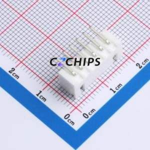 W2542100-6PW2113 Wire-to-Board Pin Header Bent Lead Through Hole,P=2.54mm Connector 1x6P 2.5mm Right Angle Insert XH - Product Image 2