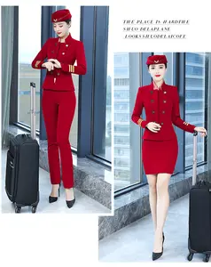 <span class=keywords><strong>Costume</strong></span> d'Hôtesse <span class=keywords><strong>de</strong></span> <span class=keywords><strong>l</strong></span>'<span class=keywords><strong>Air</strong></span> <span class=keywords><strong>Sexy</strong></span> Personnalisé en Spandex/Polyester pour Femme avec Logo Personnalisé – En Stock - Product Image 3