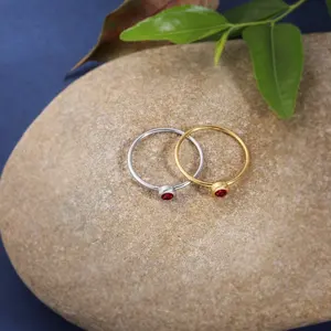 Дина 2022 Мода для женщин, 18K, позолота, минималистский палец кольцо из нержавеющей стали кольцо камень ювелирные изделия