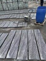Carrelage de sol en granit sable fantôme en gros, découpé sur mesure, OEM ODM, antidérapant pour projets hôteliers