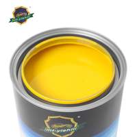 Peinture en aérosol automobile en résine acrylique jaune 2K - Revêtement liquide le plus vendu pour voitures/plastiques/meubles, prix de gros pour les usines