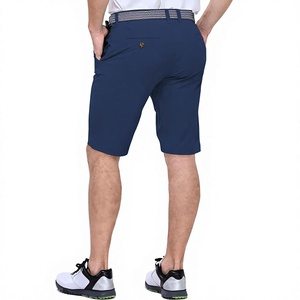 Golf <b>Shorts</b> Wholesale <b>Men's</b> 5 Pocket Quick Dry Stretch Golf <b>Shorts</b> with Zipper Pocket <b>Elastic</b> <b>Waistband</b> Custom Logo - Product Image 2
