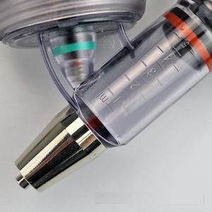 Jeringa Veterinaria Estéril Continua de 2 ml y 5 ml con Dosis Ajustable Automática y Conexión Luer Lock para Vacunación de Cerdos, Pollos y Ganado - Product Image 1