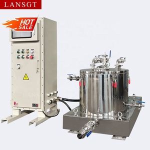 Thép không gỉ Tự động Ethanol ly tâm thùng máy dehydrator extractor với động cơ và động cơ kéo nâng - Product Image 1
