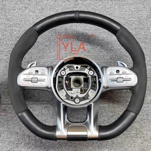 Volante Personalizado de Alta Calidad para <span class=keywords><strong>Benz</strong></span> G63 G500 W464, Volante de Cuero Blanco - Product Image 2