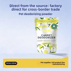 PetFit OEM ODM Biodegradable Non-Toxic Lemon-Scented Pet Odor-Removing Deodorizing <strong>Powder</strong> for <strong>Carpet</strong> <strong>Dry</strong> Wash Air Freshener - Product Image 6