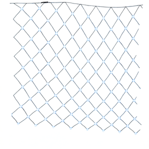 Christmas <b>Net</b> <b>Lights</b> 204 LED Cold White 9.8'x6.6' IP44 Indoor Outdoor Use - Product Image 1