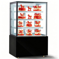 Vitrine Réfrigérée Verticale COLDSTAR pour Boulangerie, Réfrigérateur Commercial à Refroidissement par Air pour Gâteaux et Pâtisseries