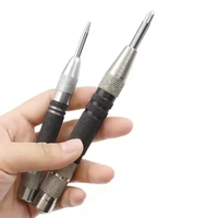 Poinçon central automatique Kerner pour le travail du bois Perforateur de métal Trou en acier Marqueur de bosses à ressort Outils à main Charpentier