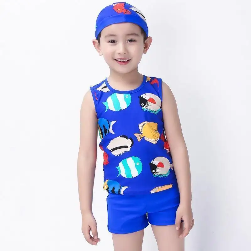العناصر الساخنة مجموعة ملابس السباحة للأولاد الصغار لموردي ماليزيا