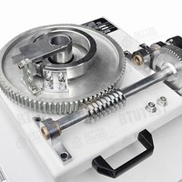 Appareil de cisaillement à ailettes pour sols, testeur de résistance au cisaillement des sols, profondeur 30 m, couple 80 N.m, 2 tailles d'ailettes, conforme aux normes ASTM D2573/EN ISO 22476-9