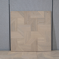 Parquet gris lavé, livraison directe usine, dalles pour projets OEM, pour espaces commerciaux
