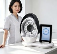 Machine de diagnostic cutané IA de bureau avec écran tactile Wi-Fi, prise en charge des rapports WeChat et gestion des clients pour salons de beauté