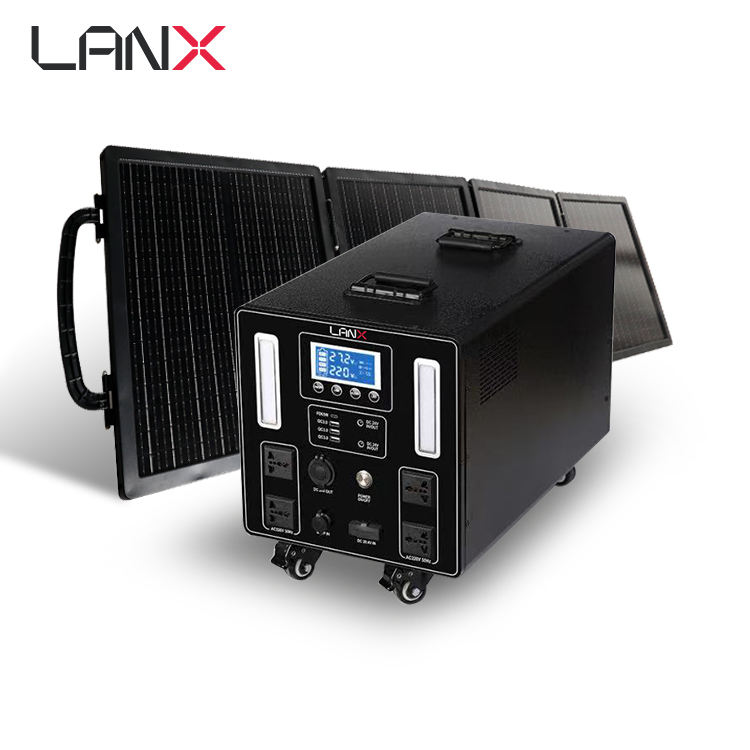 Black with solar panel