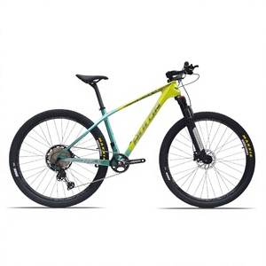 Bicicleta de Montaña de 27.5/29 Pulgadas con Cuadro de Fibra de Carbono y Aluminio, Frenos de Disco Dobles, Cómoda, para XT8100 de 12 Velocidades, Cuadro Ligero de Fibra de Carbono - Product Image 6