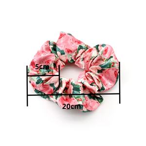 تصميم جديد، أقمشة زهور أنيقة، ربطات شعر منزلية الصنع مخصصة كبيرة جدًا، ربطات شعر كورية بالجملة - Product Image 2