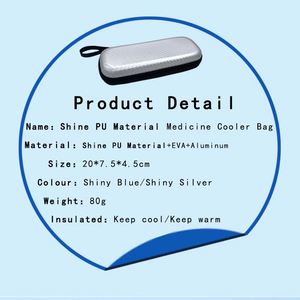 Sac isotherme portable SANJIN EVA résistant à l'eau pour stylo à insuline, idéal pour le camping et les voyages – Offre spéciale - Product Image 6