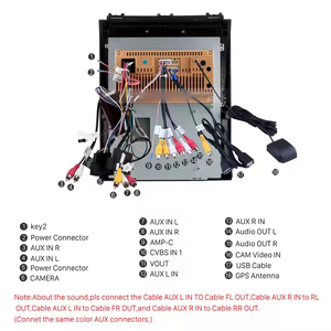 Navihua <span class=keywords><strong>Android</strong></span> Car đài phát thanh DVD đa phương tiện Máy nghe nhạc Màn hình thẳng đứng GPS navigation Tesla phong cách DVD Player cho FORD F150 2015-2020 - Product Image 4