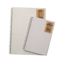 Carnet à spirale A4 avec couverture en PP, 210*288mm, 70 feuilles, ligné, quadrillé, à pois, pour étudiants, bureau, journal, vente en gros DEPAI