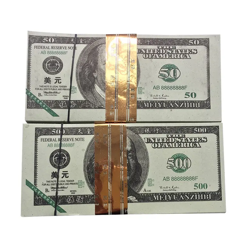 Custom Prop Money 100 US dollar Bank ancestor Movie Prop money for Halloween Party Dia de Muertos Money