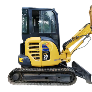 5/4/3 тонны японский Подержанный небольшой/мини-экскаватор/экскаватор с тяжелой экскаватором Cat/Hitachi/Komatsu PC35MR второй ручной гусеничный экскаватор - Product Image 1
