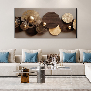 Dipinto Moderno di Lusso con Cristalli e Porcellana, Cornice in Lega di Alluminio e Base di Supporto in Carta per <span class=keywords><strong>Arredamento</strong></span> <span class=keywords><strong>Soggiorno</strong></span> - Product Image 6