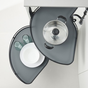 Cesta de almacenamiento extraíble de acero inoxidable de primera calidad para cocina, comedor, Hotel, sala de estar, dormitorio y baño - Product Image 3