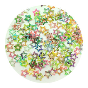 Hot Selling 1000PCS 12MM ABS Star Pearls Slime Beads Flatback <strong>Buttons</strong> for Handcraft Accessories Scrapbooking Phone Case <strong>Decor</strong> - Product Image 3