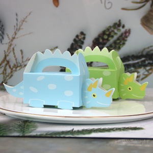 Caja de dulces con forma de dinosaurio, caja de regalo de fiesta para chico, cajas de recuerdo de fiesta de cumpleaños para Baby Shower - Product Image 1
