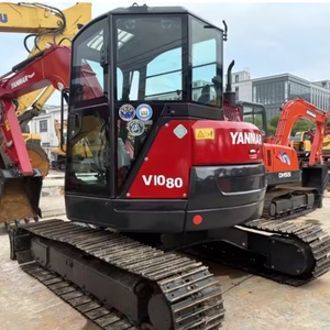 Mini-excavatrice sur chenilles Yanmar ViO80 de 8 tonnes utilisée par les entrepreneurs et pour une utilisation quotidienne sur chantier. - Product Image 1