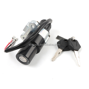 Xe Máy Công Tắc Đánh Lửa Dầu Tank Bìa Phía Trước Khóa Cửa Điện Khóa Thiết Lập Cho Yamaha Crux 110 <span class=keywords><strong>Rev</strong></span> Crux 110 Các Bộ Phận Bộ Chìa Khóa - Product Image 2