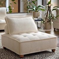 Moderno Conjunto de Sofá de Espuma Comprimida al Vacío, Sofá de Esquina Reclinable de Terciopelo de 2 Plazas, Sofá Cama para Sala de Estar, Asiento Individual